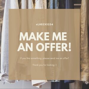 Welcome to my Posh Closet!